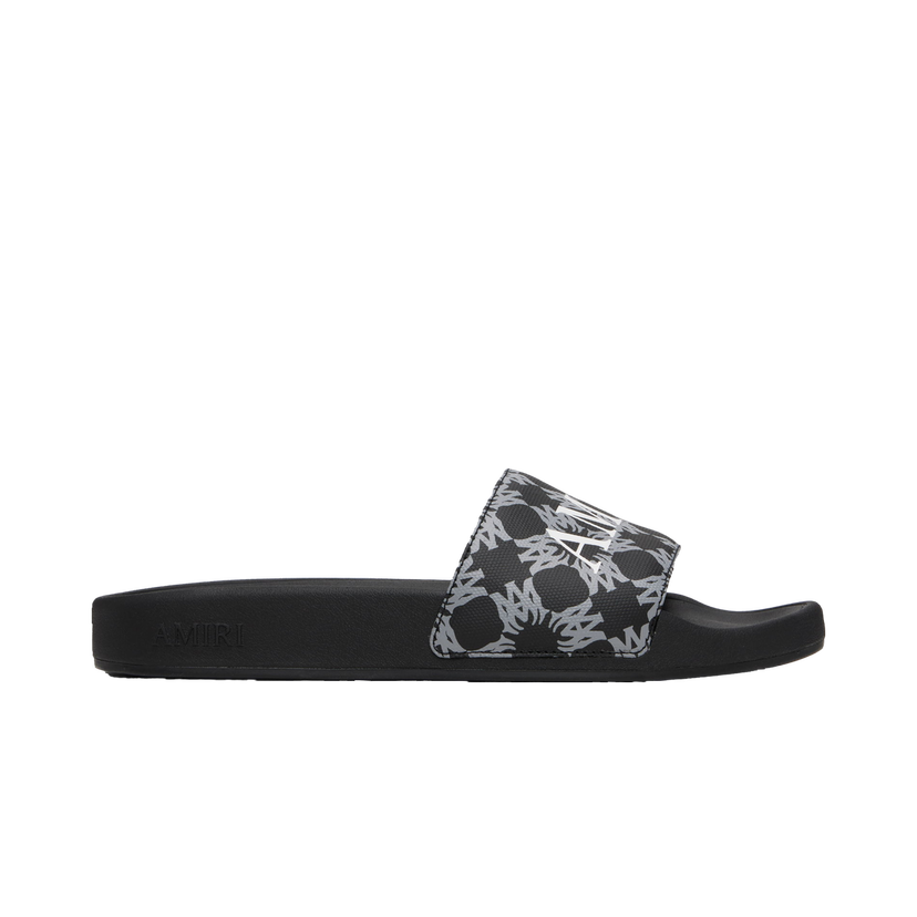 Кросівки та взуття AMIRI MA Quad Canvas Slides чорний | AMFOSL1006