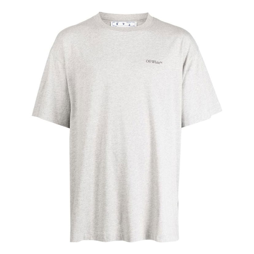 Футболка Off-White Jumbo Print Cotton T-Shirt Сірий | OMAA038S23JER0020810