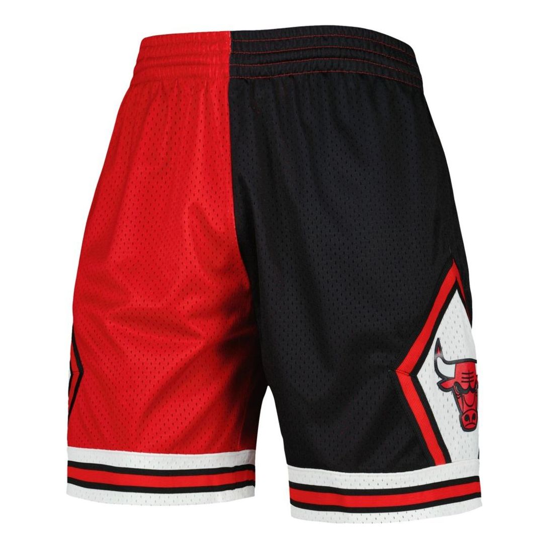 Шорти Mitchell & Ness Mitchell & Ness Chicago Bulls Split Swingman Shorts чорний | SMSH4855-CBU97PPPBKRD, 0