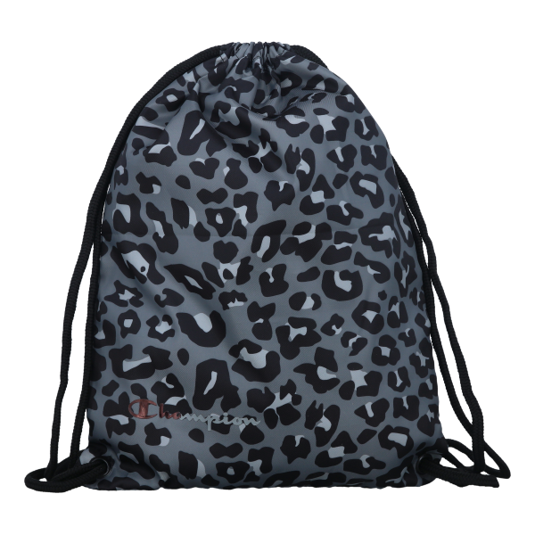 Спортивний рюкзак Champion Leopard Print Drawstring Bag Сірий | CHE231F104-Z1, 0