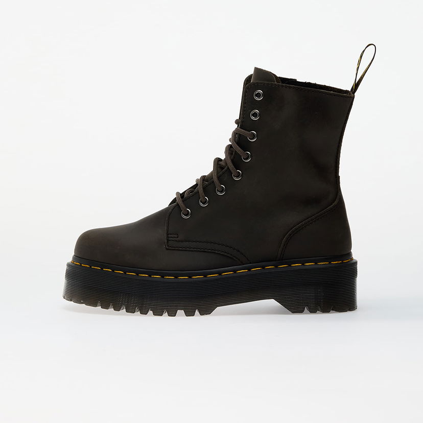 Кросівки та взуття Dr. Martens Jadon Burnished Waxy Boots чорний | DM31985057
