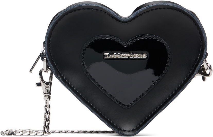 Сумочка Dr. Martens Dr. Martens Mini Heart Shaped Patent Leather Bag чорний | AD092001