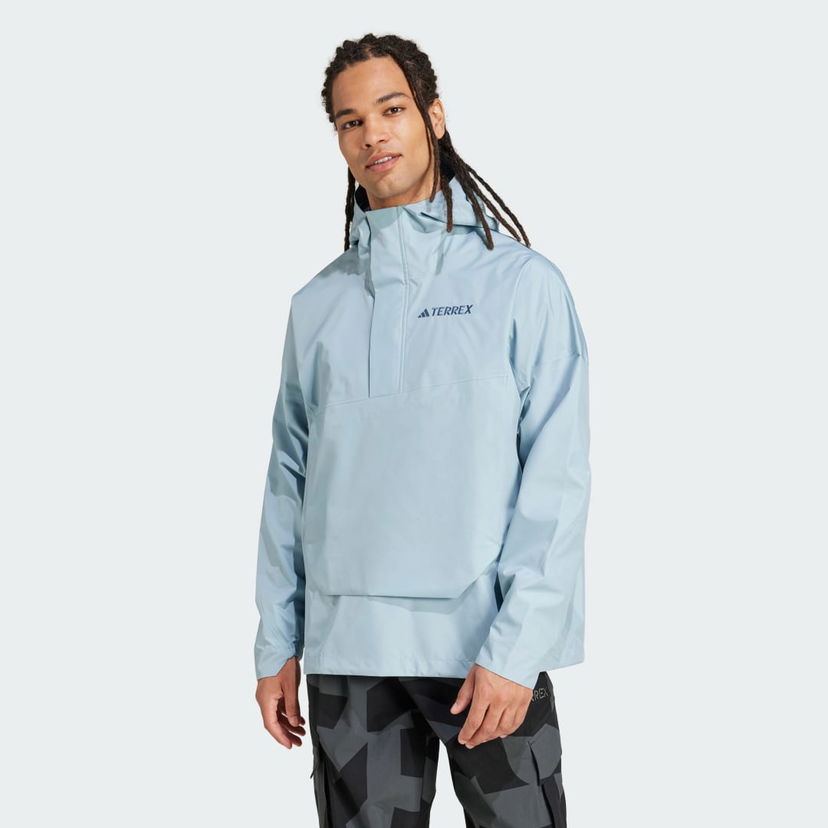 Вітровка adidas Performance Terrex Xploric 2.5L Climaproof Windbreaker Синій | JD8347