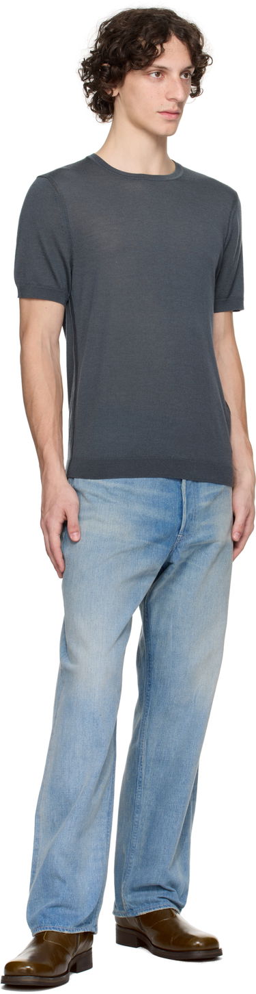 Футболка rag & bone Rag & Bone Aulton Sweater T-Shirt Сірий | MBS25P017BM17, 3