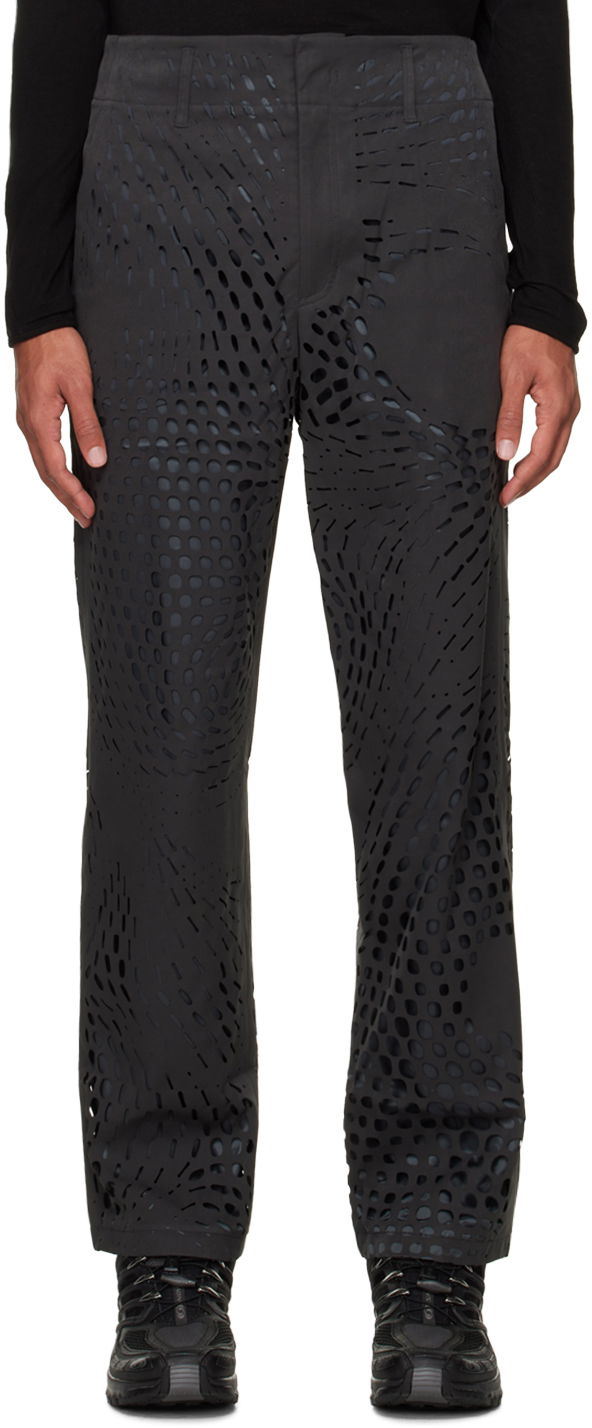 Штани Post Archive Faction (PAF) Cutout Trousers чорний | 5.1 BTL-B