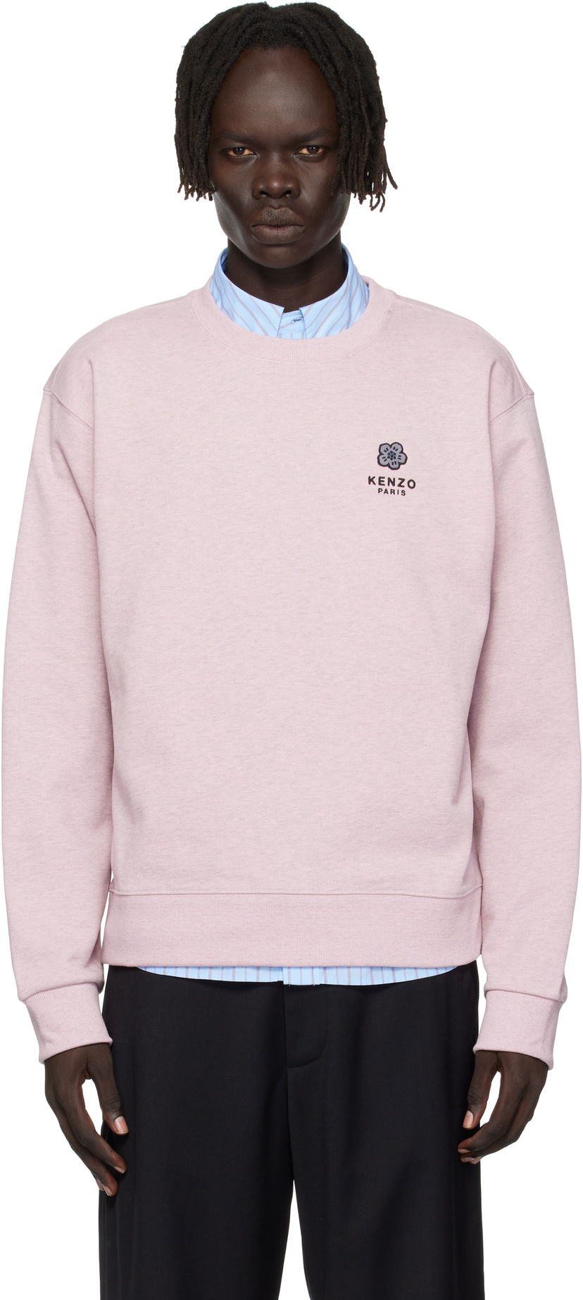 Світшоти KENZO Kenzo Paris 'Boke Flower' Embroidered Sweatshirt Рожевий | FF65SW2544MC