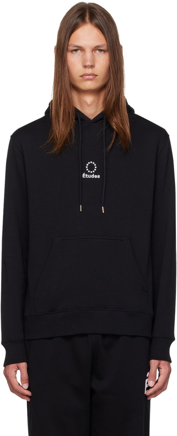 Світшоти Études Études Klein Hoodie чорний | C00ME252A01599