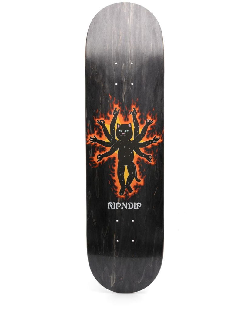 Cкейт RIPNDIP Illusion Jerm Skateboard Deck чорний | RND1030521847697