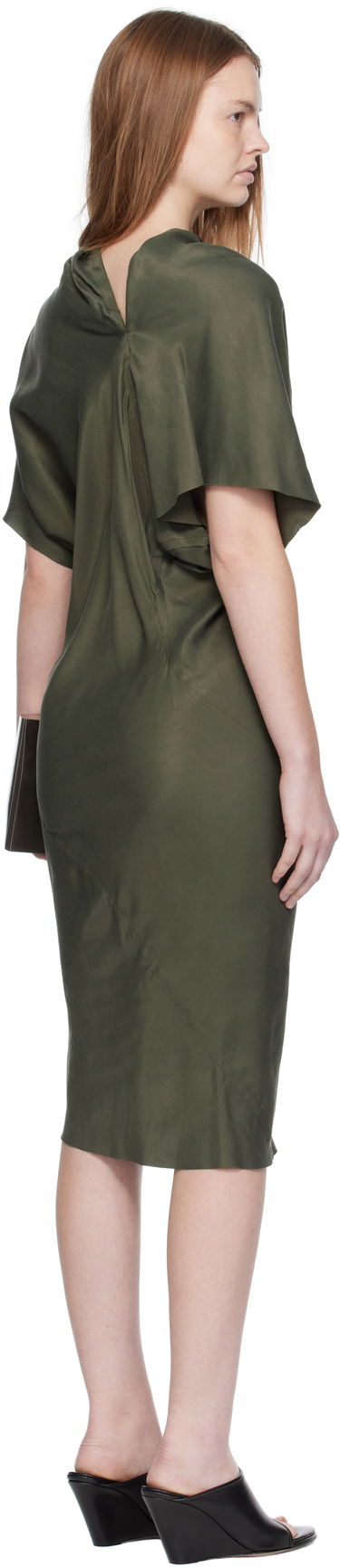 плаття Rick Owens Rick Owens Seb Midi Dress Зелений | RP02E4543 HSCH, 2