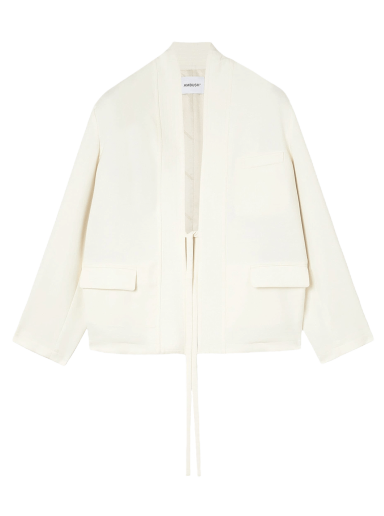 Cветр Ambush Kimono Suit Cardigan білий | BMEN021S22FAB0010100