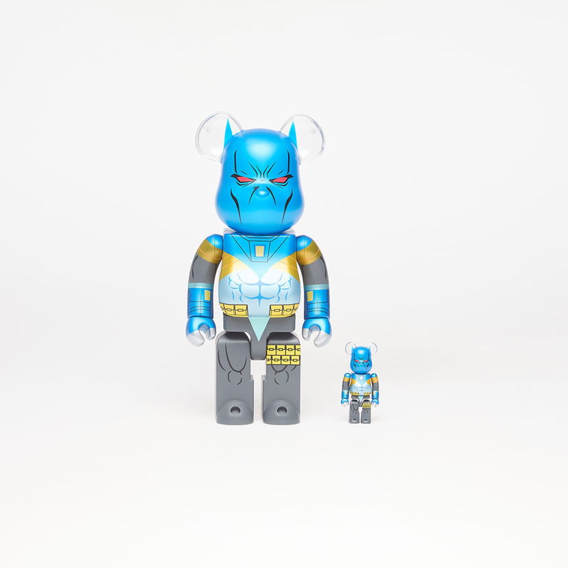 Колекційний Medicom Toy BE@RBRICK Knightfall Batman Figure 100% & 400% Set Синій | 4530956618760