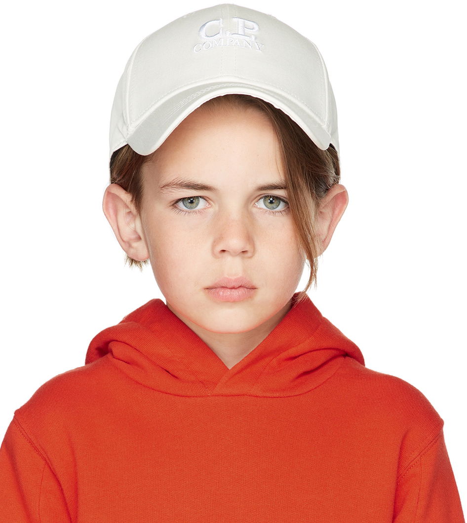 Кепка C.P. Company C.P. Company Goggle Cap білий | 12CKAC044B-006288A, 0