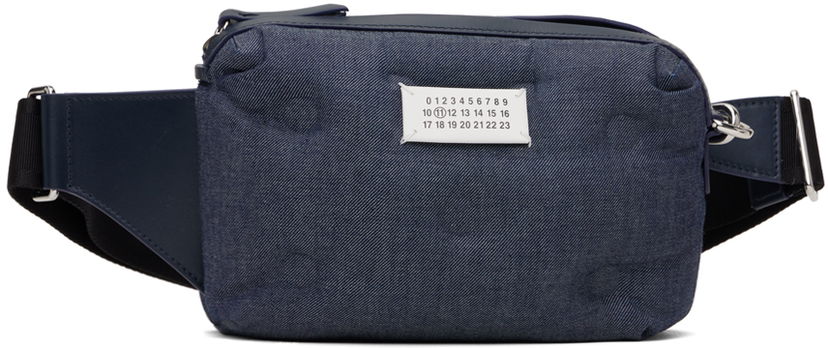 Поясна сумка Maison Margiela Glam Slam Sport On Body Pouch темно-синій | SB2WG0011 P6753