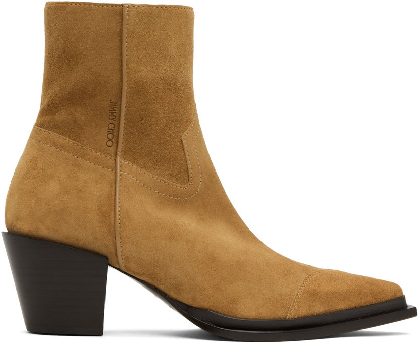Догляд за взуттям Jimmy Choo Jimmy Choo Cece Ankle Boots Коричневий | CECE AB 60 SVV