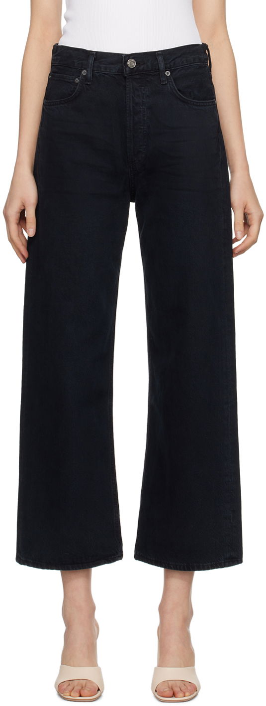 Джинси AGOLDE AGOLDE Ren Wide Leg Jeans чорний | A9191-1462