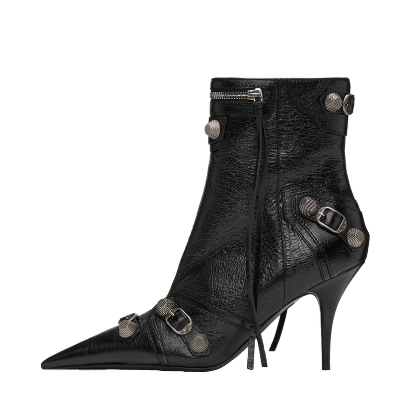 Кросівки та взуття Balenciaga Cagole 90 Ankle Boots "Black" чорний | 694379 WAD4E