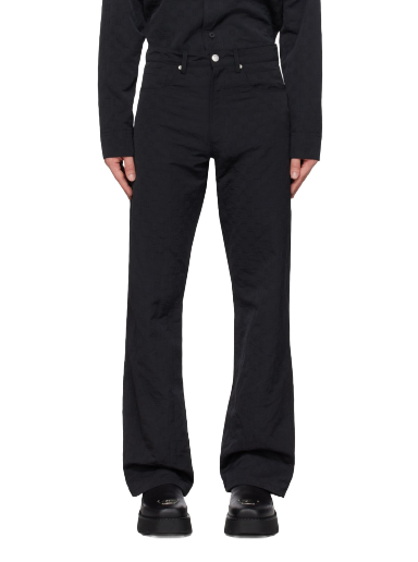 Штани MISBHV Embossed Trousers чорний | 231M333