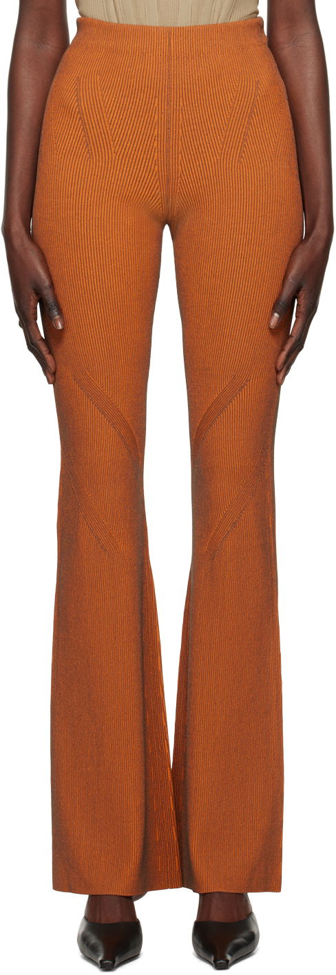 Легінси Dion Lee Angled Knit Trousers Помаранчевий | C7154R23