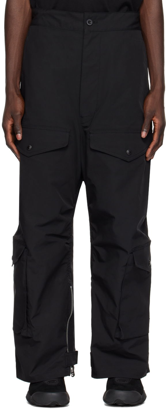 Штани карго Junya Watanabe Velcro Tab Cargo Pants чорний | WM-P007-051