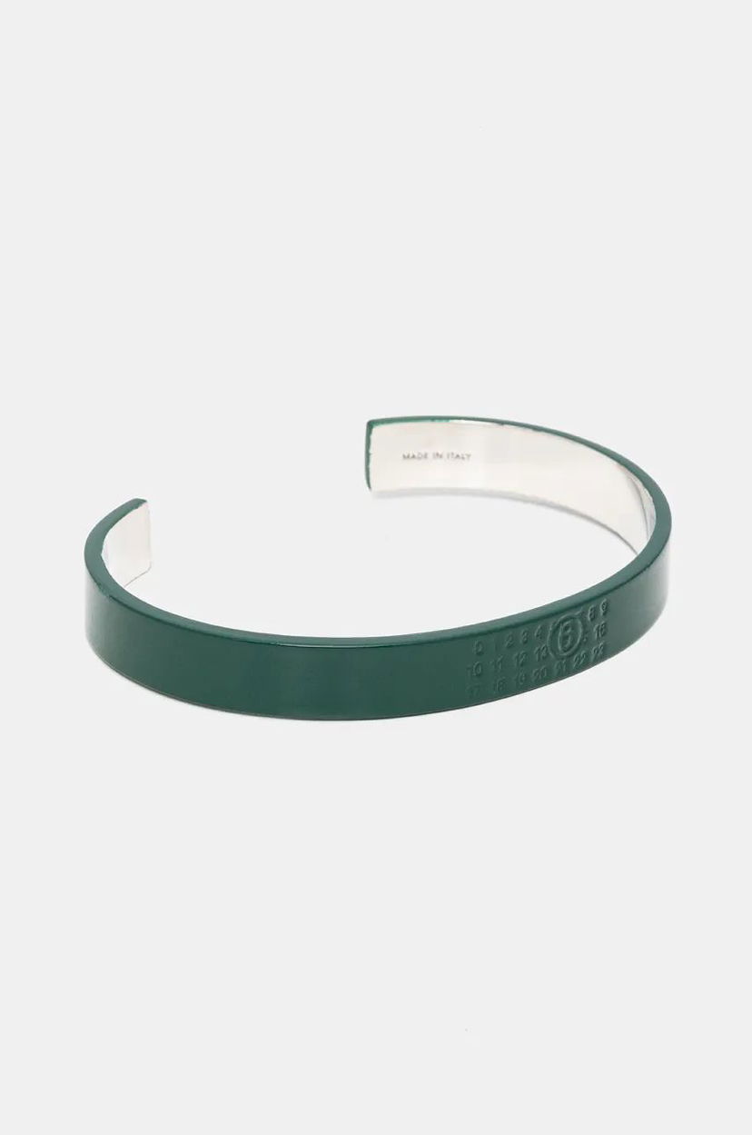 Браслет Maison Margiela Bracelet Зелений | SM7UY0083.P6469