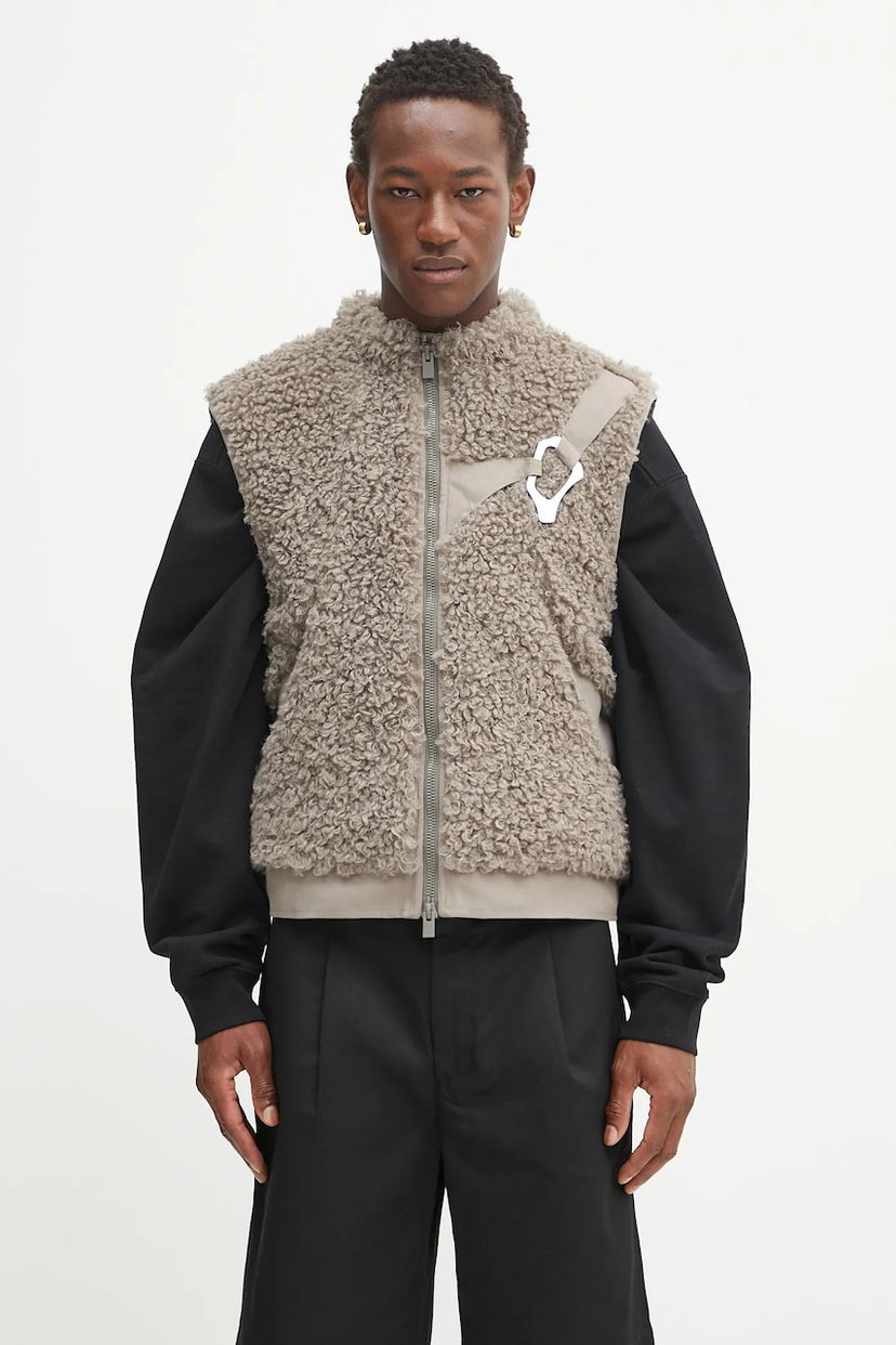 Жилет HELIOT EMIL Heliot Emil Fleece Vest Сірий | PREAW25.M.03.038.DST19