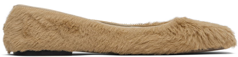 Одяг The Row The Row Square Toe Ballerina Flats бежевий | F1598-L316