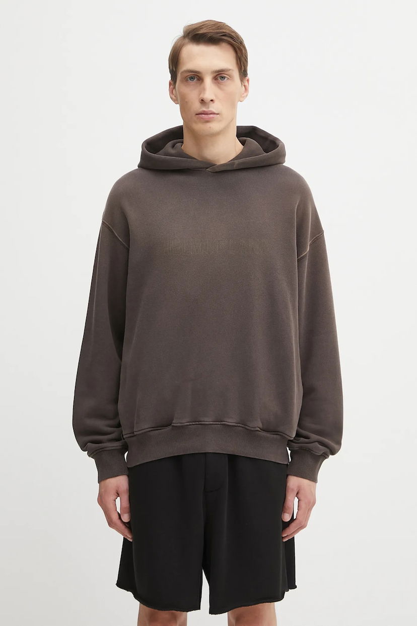 Світшоти Helmut Lang Helmut Lang Hooded Sweatshirt Коричневий | P05HM502