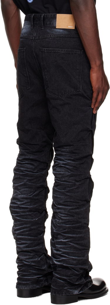Джинси We11done We11done Textured Fold Jeans чорний | WD-DP2-25-356-M-BK, 2