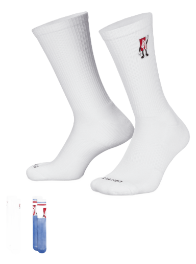 Шкарпетки Nike Everyday Plus 2 pairs білий | FB3273-901