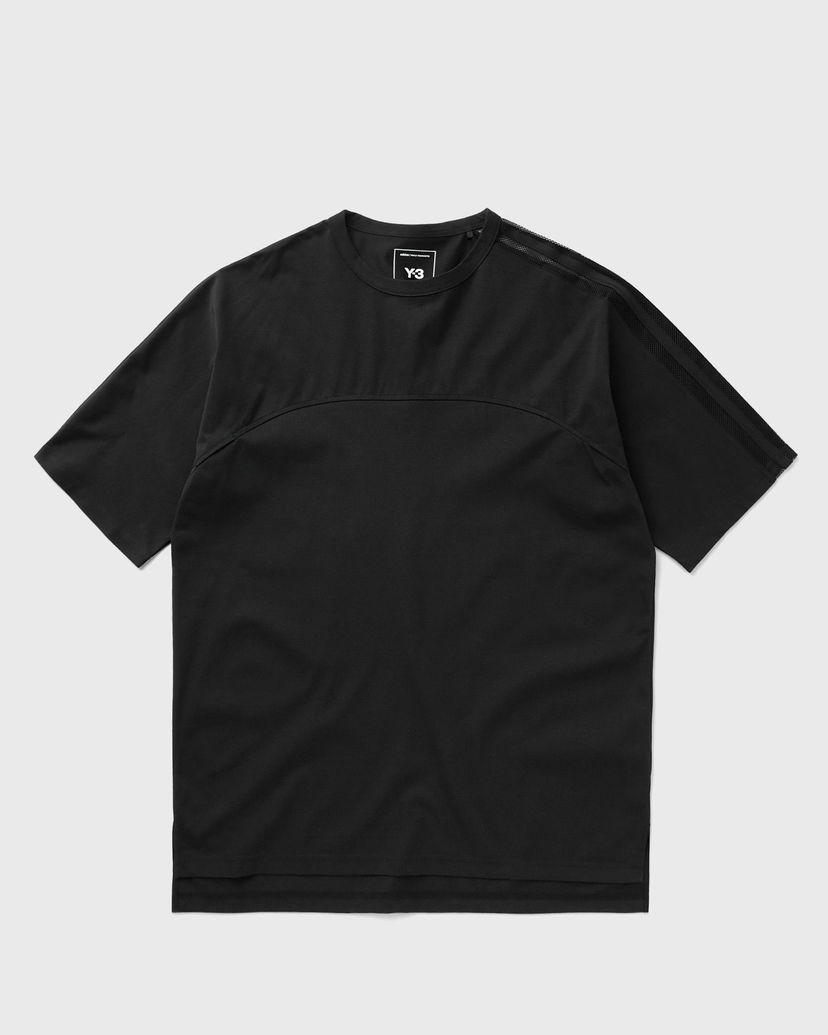 Футболка Y-3 Mesh 3 Short Sleeve T-Shirt чорний | JL8312