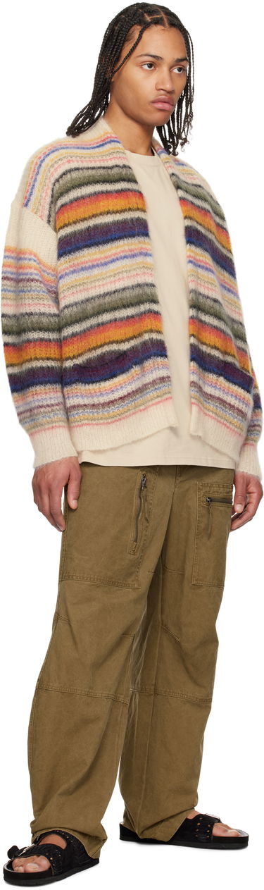 Cветр ISABEL MARANT Isabel Marant Danah Striped Open Cardigan Різнокольоровий | 25PCA0014HA-C1L09H, 3