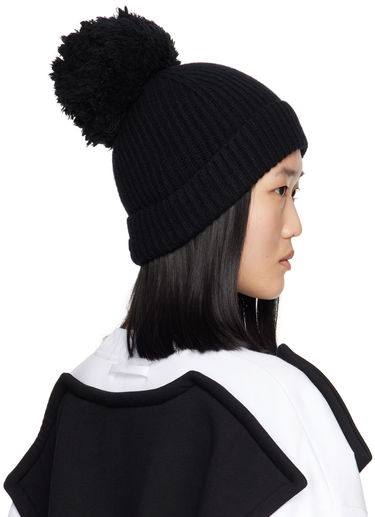 Шапка Jean Paul Gaultier Pompom Beanie чорний | 24/30-U-CC031-M074-00, 2