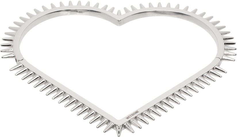 Кольє We11done We11done Heart Spike Bracelet Металік | WD-AJ1-23-531-U-SV