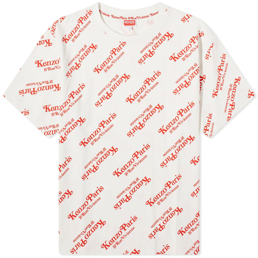 Футболка KENZO Verdy x Oversize Tee білий | FE58TS0044SY-02