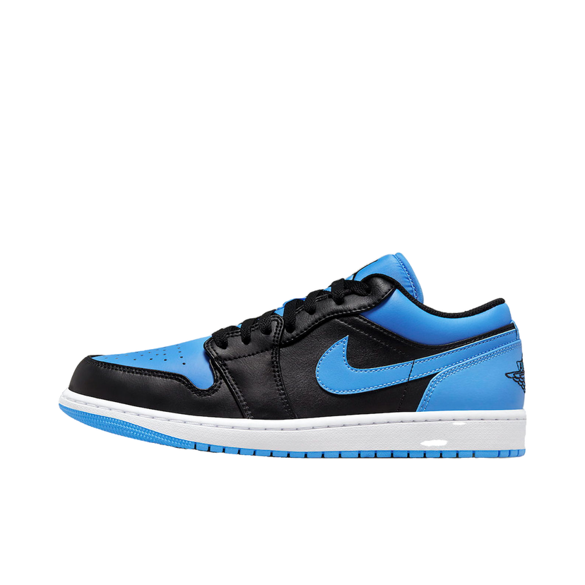 Кросівки та взуття Jordan Air Jordan 1 Low "Black University Blue" Синій | 553558-041