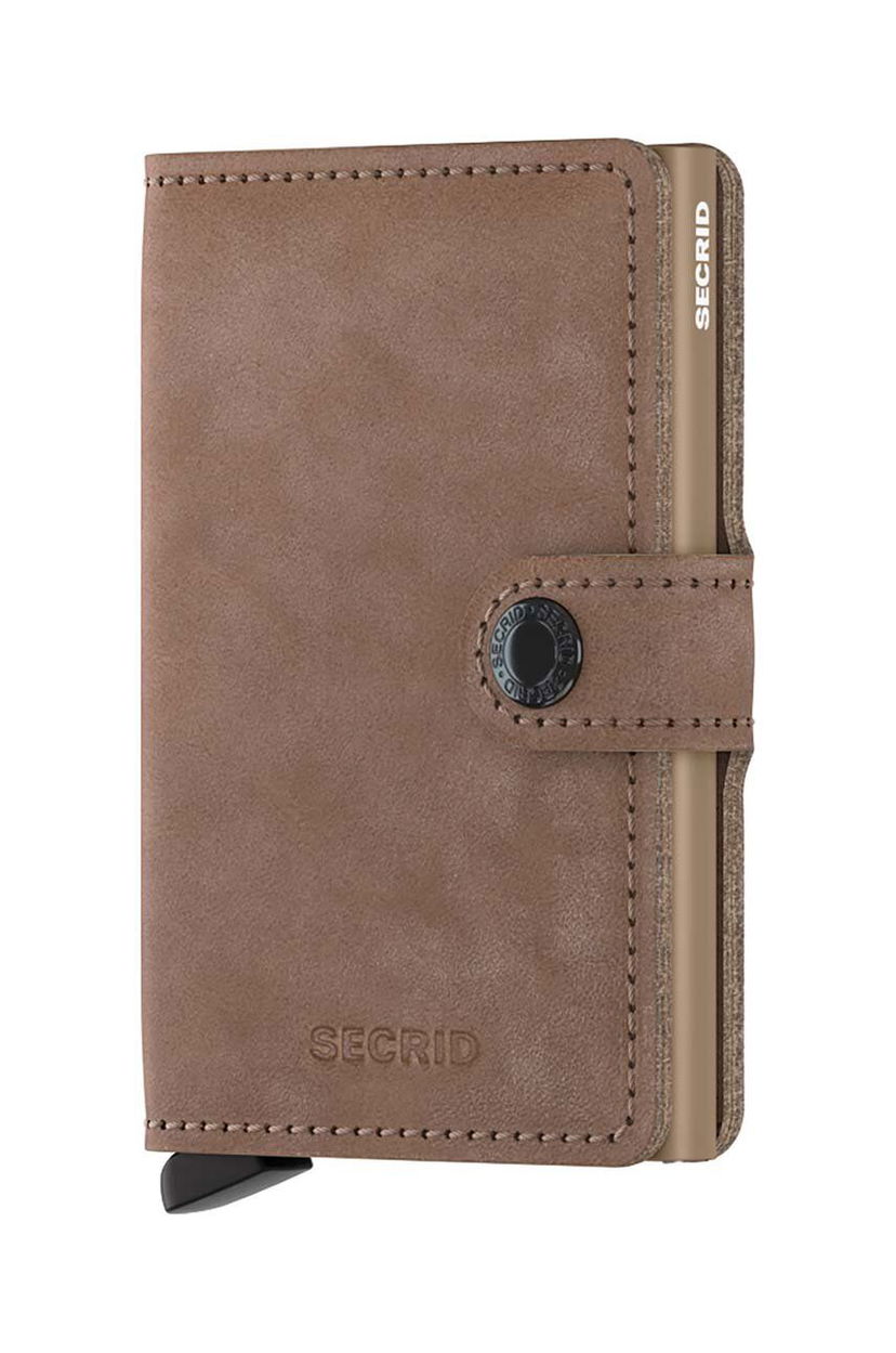 Гаманець Secrid Leather Wallet Beige бежевий | MV.Taupe