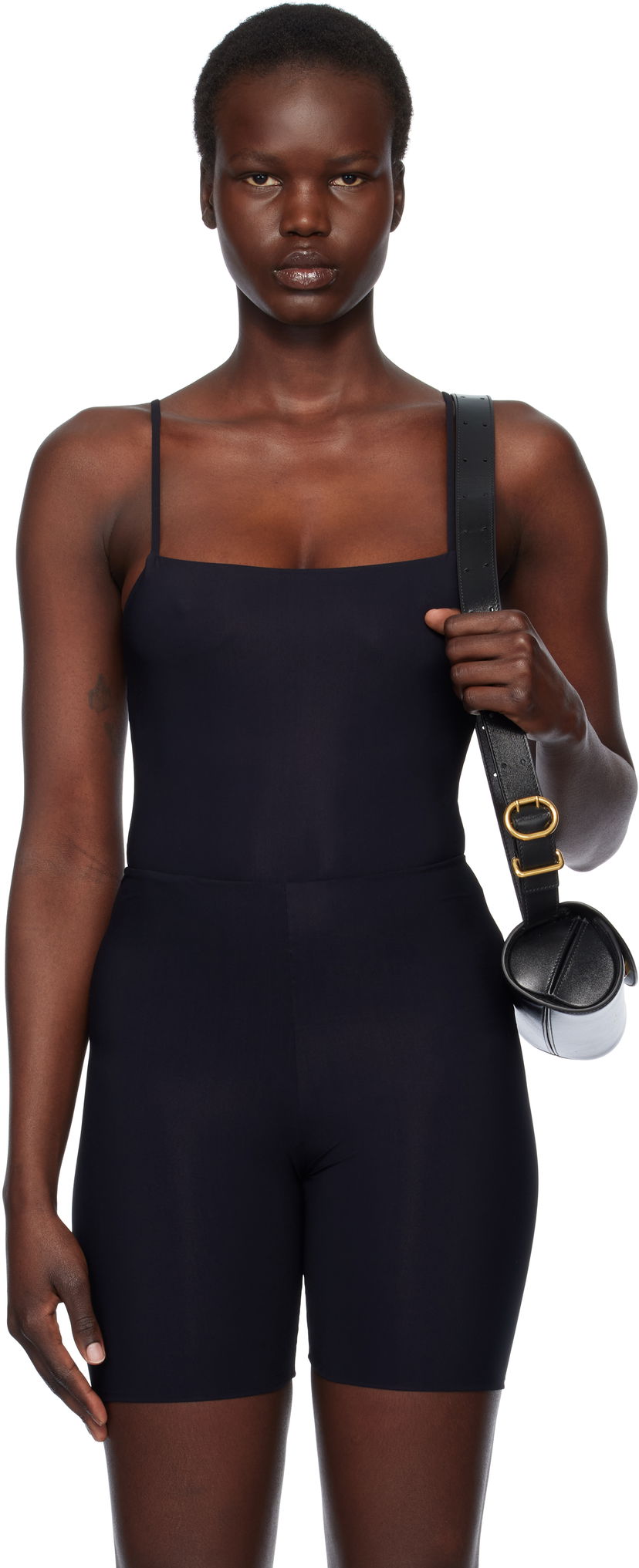 Боді Jil Sander Jil Sander Jersey Bodysuit чорний | J01NC0022_J70026