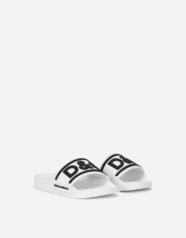 Аксесуари Dolce & Gabbana Dolce & Gabbana Beachwear Slides білий | DD0320AQ85889697, 1