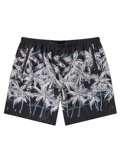 Купальники Palm Angels Palm Print Swim Short чорний | PMFA005S22FAB0081003