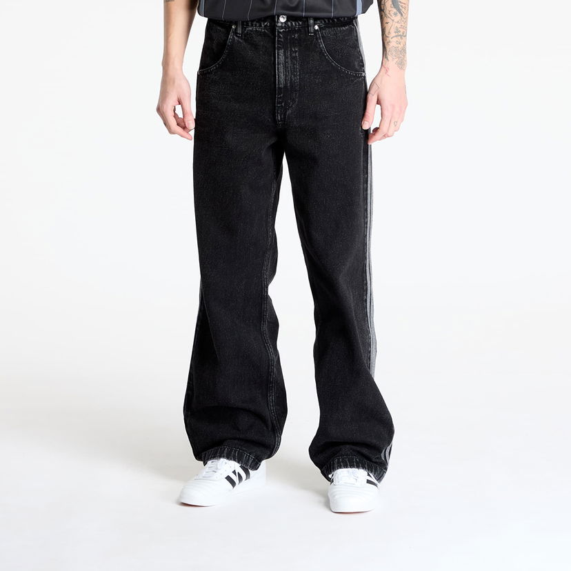 Джинси adidas Originals Firebird Adicolor Denim Pants чорний | JC6718