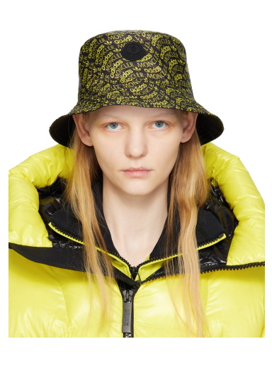 Капелюх Moncler Genius 3 x adidas Originals Reversible Logo Bucket Hat Зелений | I209S3B00004M2548