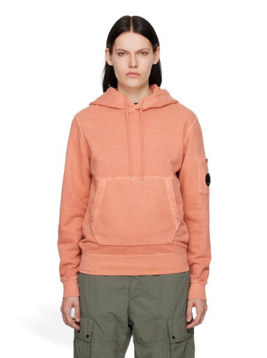 Світшоти C.P. Company Lens Hoodie Рожевий | 13CMSS009A-006372R