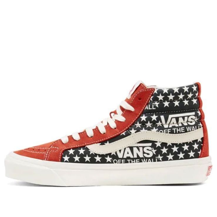 Кросівки та взуття Vans OG SK8-Hi LX Червоний | VN0A4BVBTJ21