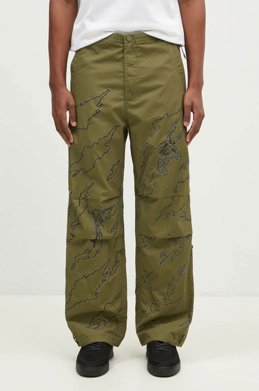 Штани карго Maharishi Sparse Bonsai Snopants Зелений | 5340.OLIVE