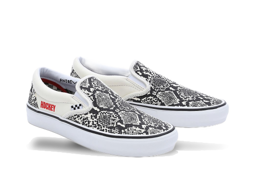 Скейтбординг Vans x Hockey Skate Slip-on "White" білий | VN0A5FCA7W1