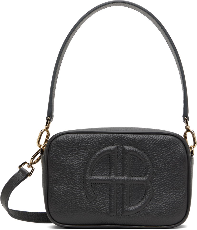 Сумка Anine Bing Anine Bing Lili Crossbody Bag чорний | A-13-10482-GRY1