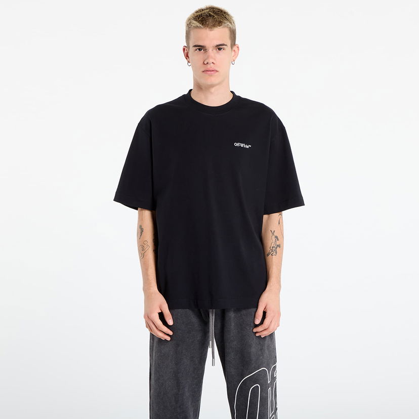 Футболка Off-White Off-White Landscape Arrow Skate S/S Tee чорний | OMAA120F25JER0051001
