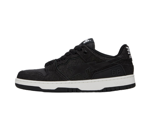 Скейтбординг BAPE Sk8 Sta Denim "Black" чорний | 1J20191005