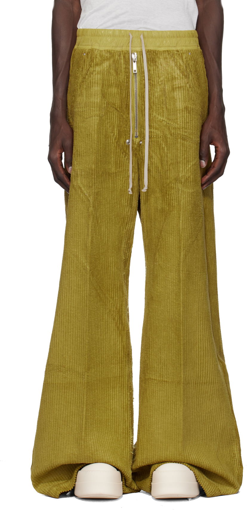 Штани Rick Owens Porterville Get Belas Trousers Жовтий | DU02D2378 HCF