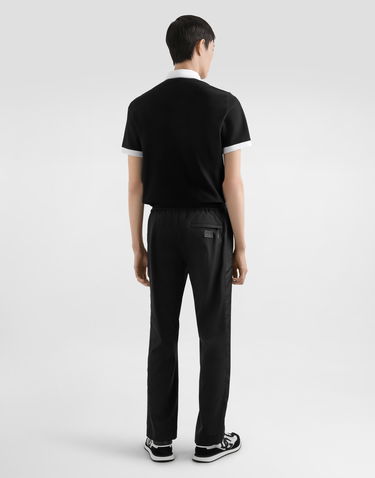 Штани Dolce & Gabbana Dolce & Gabbana Structured Wool Canvas Trousers чорний | GP14UTFURK8N0000, 2